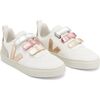 V-10 Velcro Trainers Shiny, White - Sneakers - 2