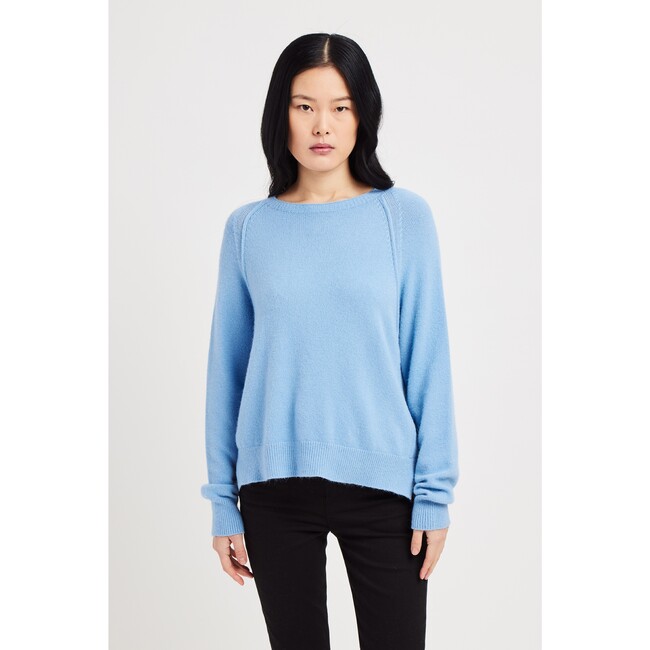 Women's Eva Sweater, Periwinkle - Sweaters - 2