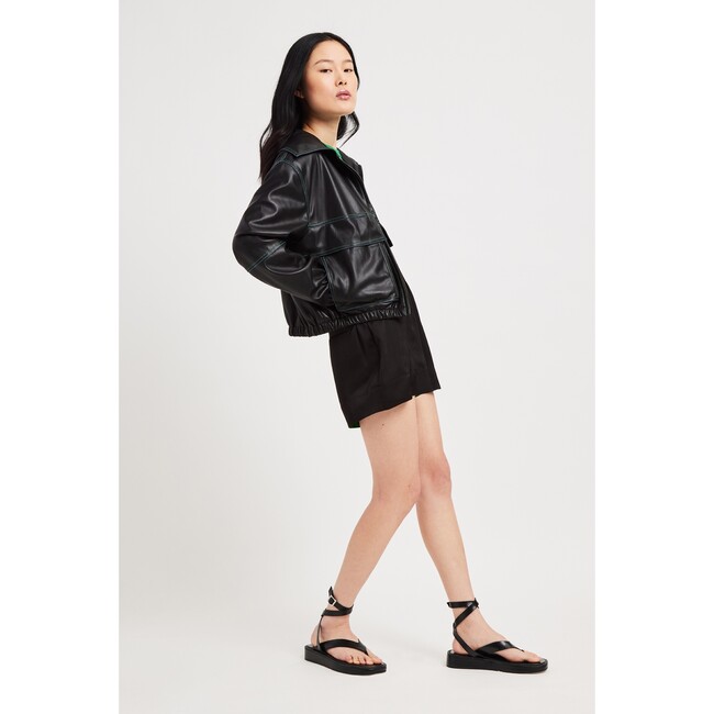 Women's Tierra Jacket, Noir - Coats - 3