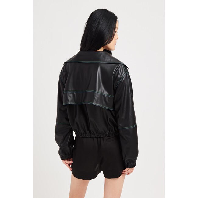 Women's Tierra Jacket, Noir - Coats - 4