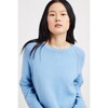 Women's Eva Sweater, Periwinkle - Sweaters - 5