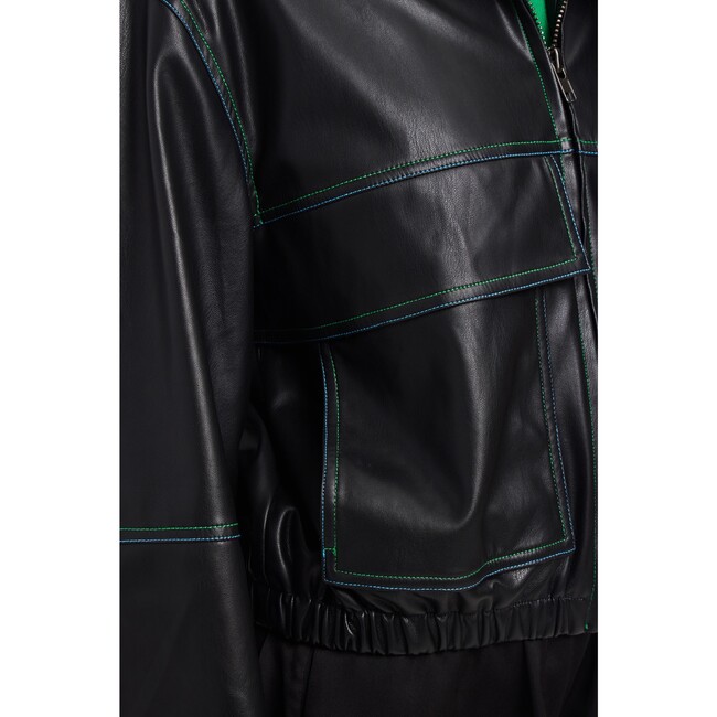 Women's Tierra Jacket, Noir - Coats - 5