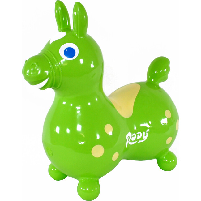 Rody Horse , Lime Green w/Pump - Ride-On - 1