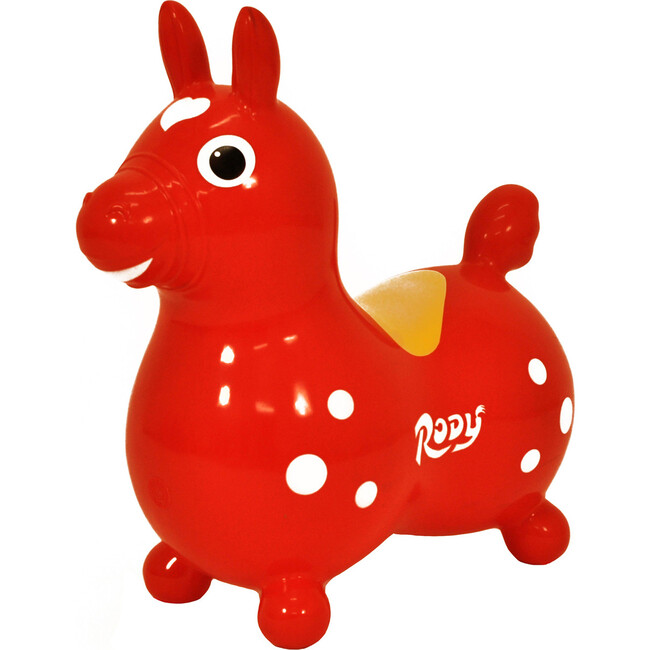 Rody Horse ,  Red w/Pump