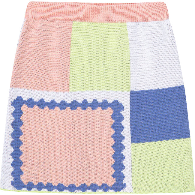 A-Line Crochet Skirt, Multi