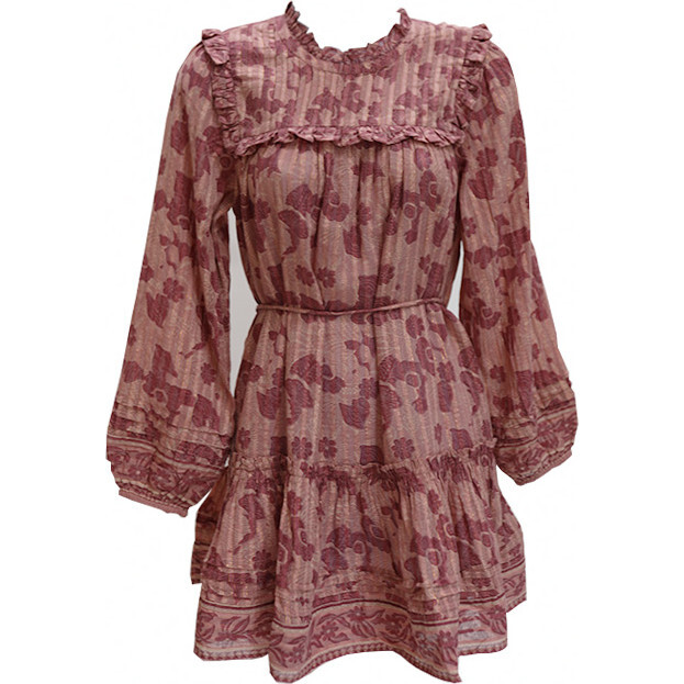Women's Opal Mini Dress, Batik - Dresses - 1
