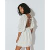 Women's Aria Mini Dress, Ivory - Dresses - 2