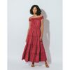 Women's Alivia Ankle Dress, Berry - Dresses - 2