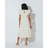 Women's Cherie Midi Dress, Ivory - Dresses - 3