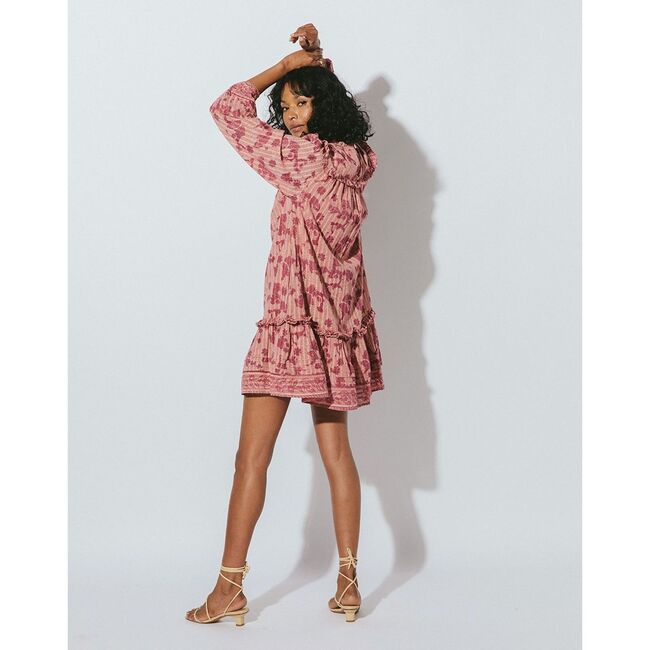 Women's Opal Mini Dress, Batik - Dresses - 3