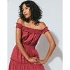Women's Alivia Ankle Dress, Berry - Dresses - 4
