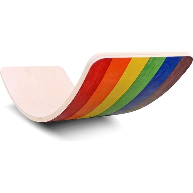 Rainbow Wobble Board, Regular Size - Balance Boards - 1