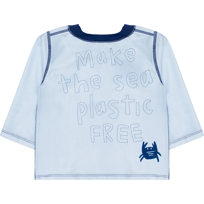 Baby Rashguard, Blue - Rash Guards - 1