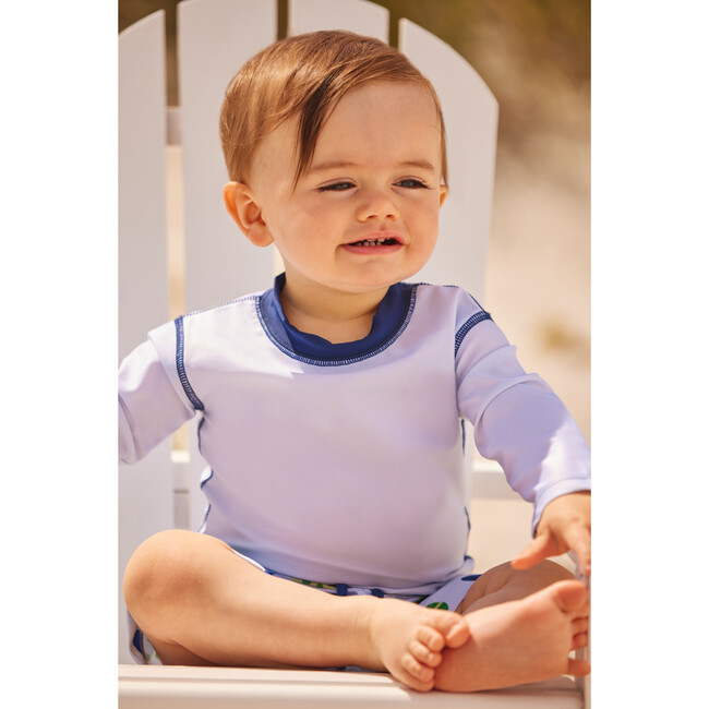 Baby Rashguard, Blue - Rash Guards - 5