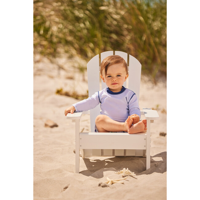 Baby Rashguard, Blue - Rash Guards - 4