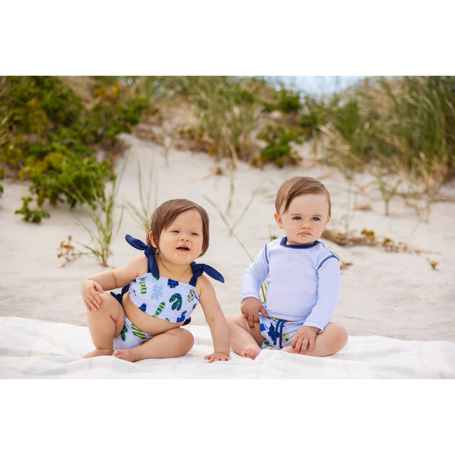 Baby Multishape Swim Trunk, Sand - Swim Trunks - 3