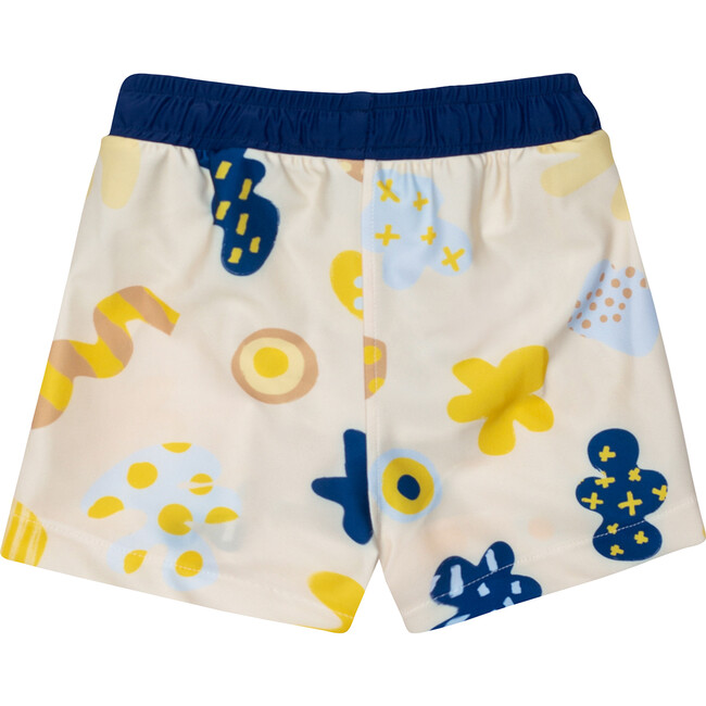 Baby Multishape Swim Trunk, Sand - Swim Trunks - 4