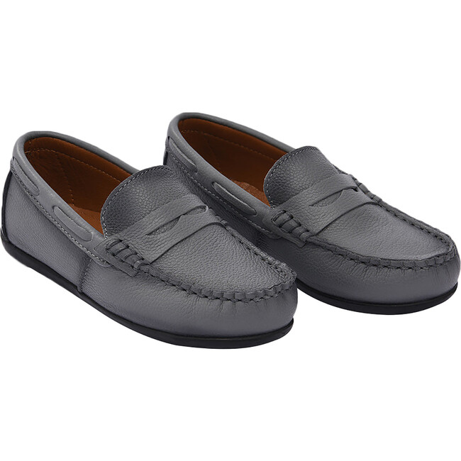 Penny Loafers, Gray