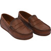 Penny Loafers, Brown - Slip Ons - 1 - thumbnail