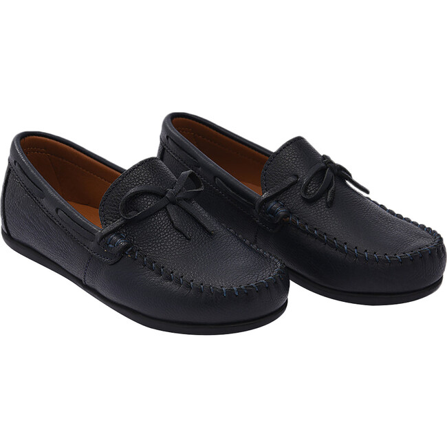 Moccasin Loafers, Navy