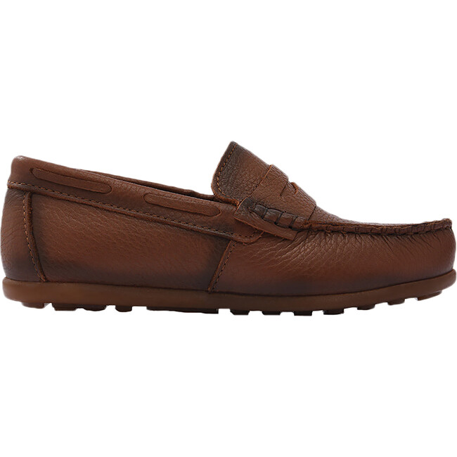 Penny Loafers, Brown - Slip Ons - 2