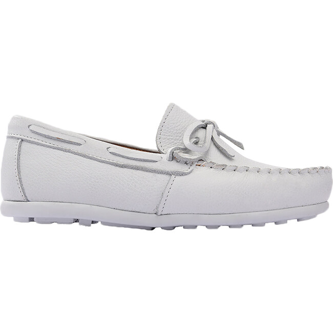 Moccasin Loafers, White