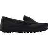Penny Loafers, Black - Slip Ons - 2 - thumbnail