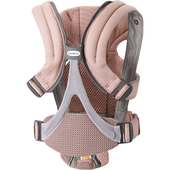 Baby Carrier Free, Dusty Pink - Carriers - 3