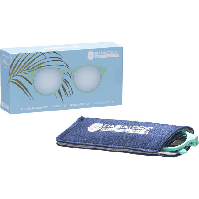 The Sun Seeker Sunglasses, Blue Polarized - Sunglasses - 4