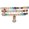 Livi Easter Monogram Bracelet Set - Bracelets - 1 - thumbnail