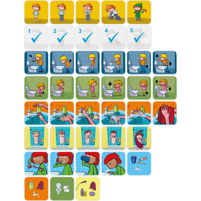 Learning Sequences: Hygiene Habits - Games - 2