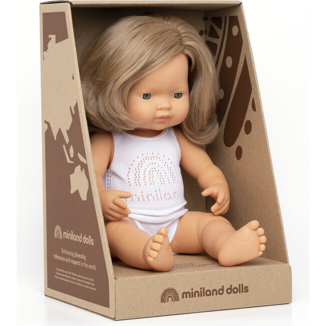 15" Baby Doll Caucasian Dirty Blond Girl - Dolls - 1