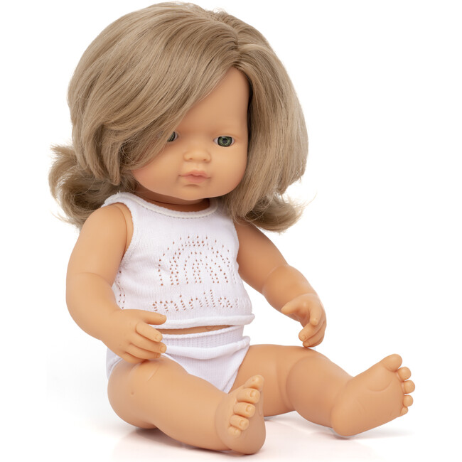 15" Baby Doll Caucasian Dirty Blond Girl - Dolls - 2