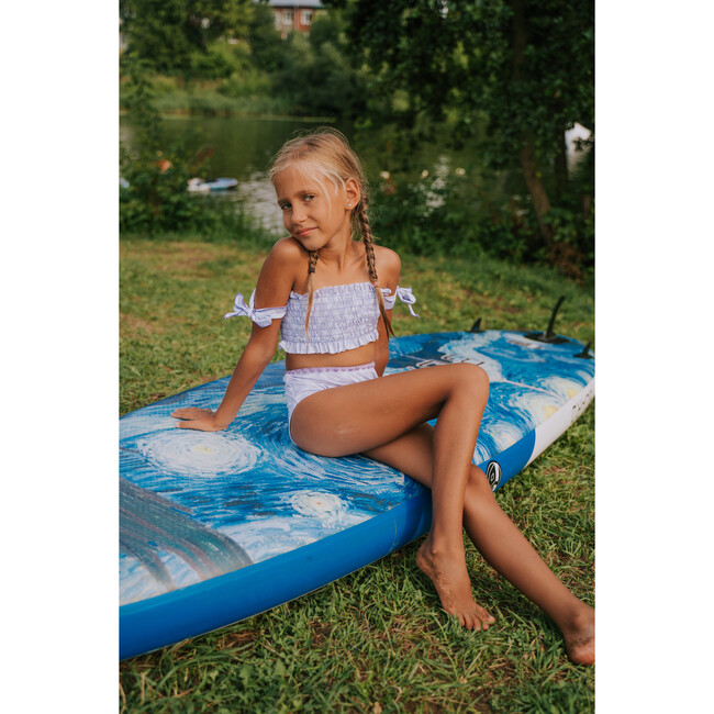 Minnie High Waist Bikini, Lilac Butterflies - Two Pieces - 11