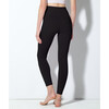 Women's Mid Rise Phoenix Fire Legging, Black - Leggings - 3