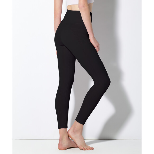 Women's Mid Rise Phoenix Fire Legging, Black - Leggings - 4