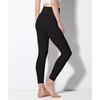 Women's Mid Rise Phoenix Fire Legging, Black - Leggings - 4