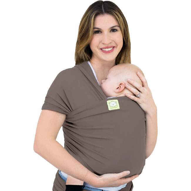 Baby Wrap Carrier, Copper Gray - Carriers - 1