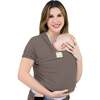 Baby Wrap Carrier, Copper Gray - Carriers - 1 - thumbnail