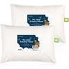 2-Pack Toddler Pillows, Soft White - Nursing Pillows - 1 - thumbnail