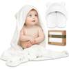 LUXE Organic Bamboo Hooded Towel, KeaStory - Carriers - 1 - thumbnail