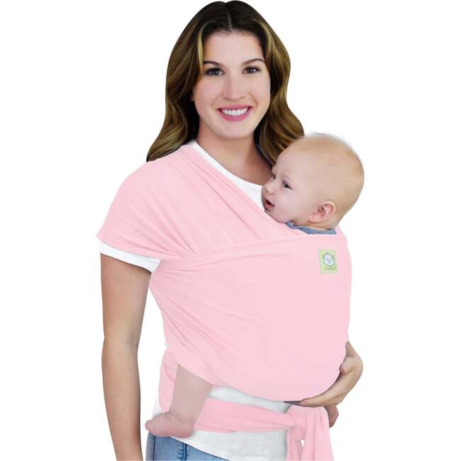 Baby Wrap Carrier, Sweet Pink - Carriers - 1