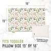 Printed Toddler Pillowcase 13X18", Unicorn Dreams - Nursing Pillows - 2 - thumbnail