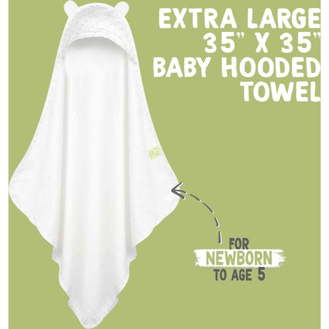 LUXE Organic Bamboo Hooded Towel, KeaStory - Carriers - 4