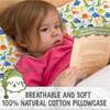 Printed Toddler Pillowcase 13X18", Happy Dino - Nursing Pillows - 4 - thumbnail