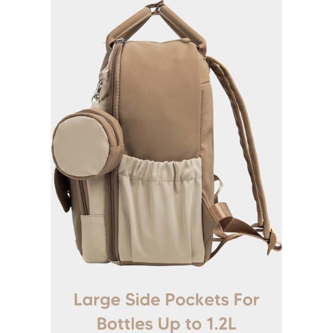 PLAY Diaper Backpack, Latte - Carriers - 6