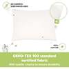 2-Pack Toddler Pillows, Soft White - Nursing Pillows - 5