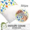 Printed Toddler Pillowcase 13X18", Happy Dino - Nursing Pillows - 5