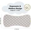 URBAN Organic Burp Cloths, Grayscape - Burp Cloths - 2