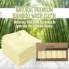 DELUXE Baby Bamboo Washcloths, Sunshine - Burp Cloths - 3